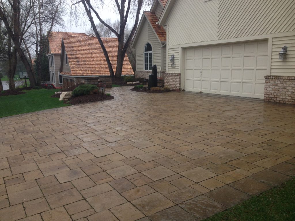 Landscape Around Patio Inver Grove Heights MN