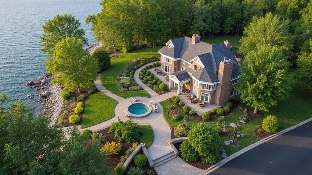 lakeside views and seasons