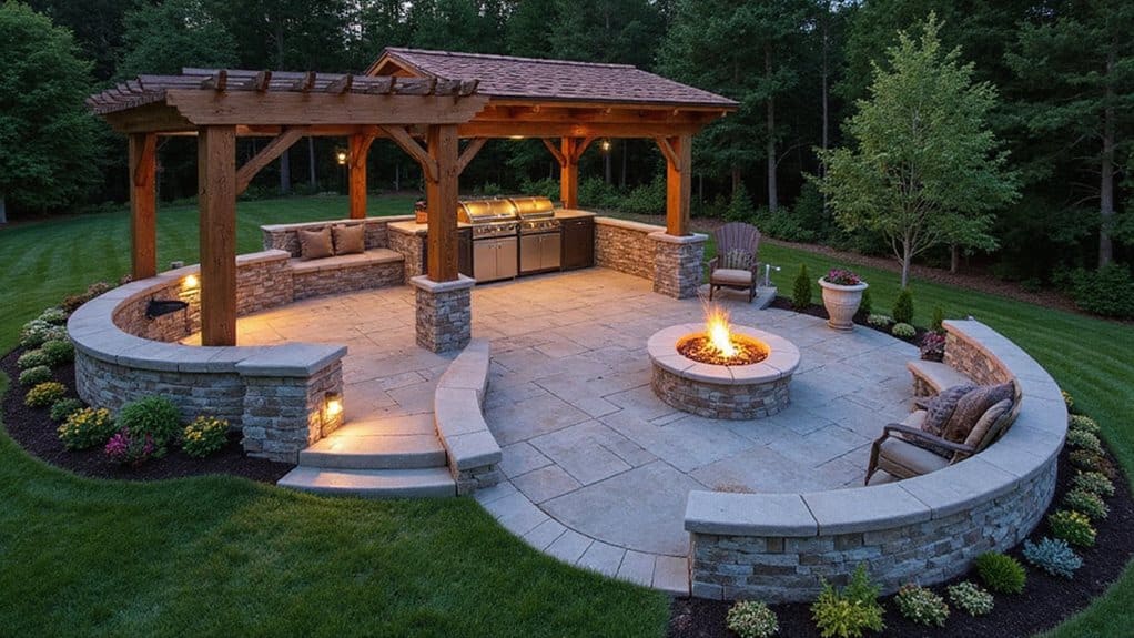 luxurious outdoor living spaces