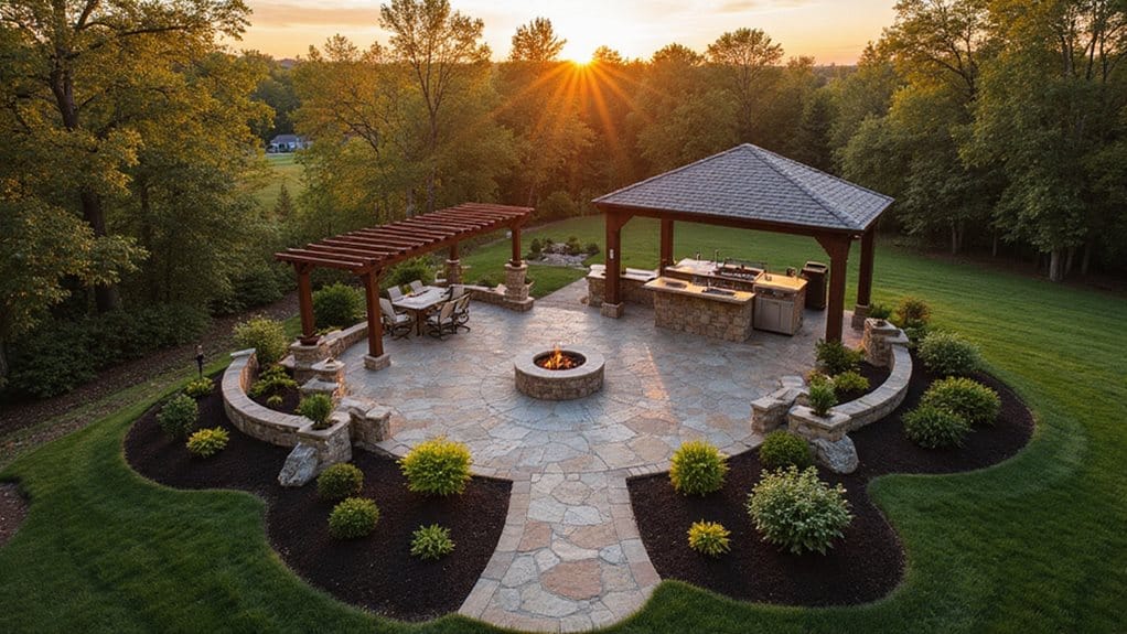 luxurious outdoor living spaces