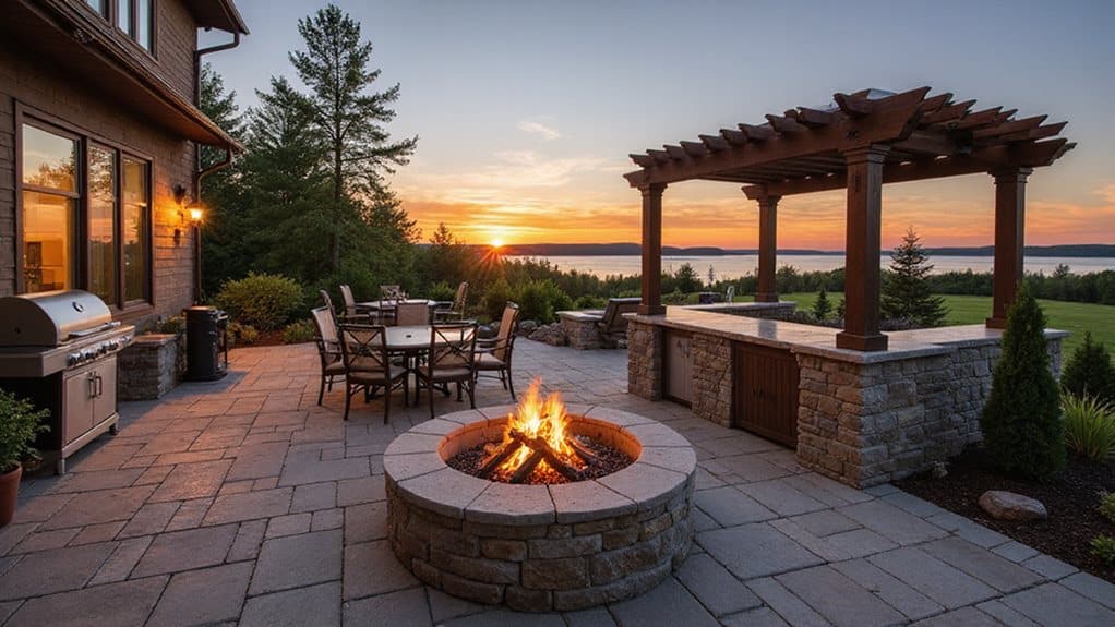 luxurious outdoor living spaces