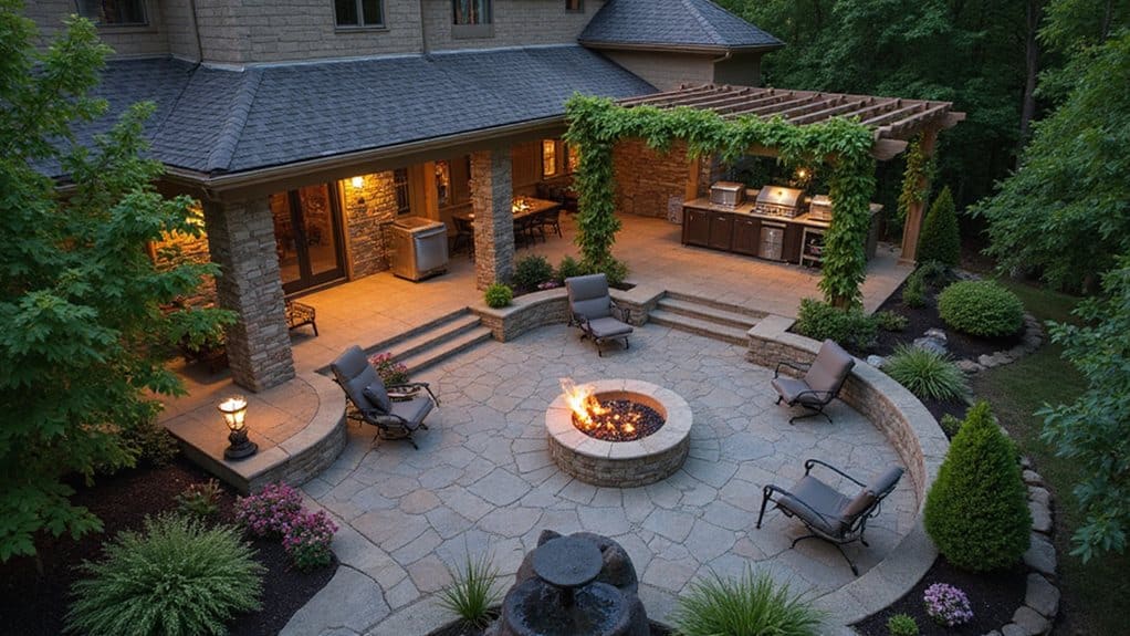 luxury outdoor living spaces