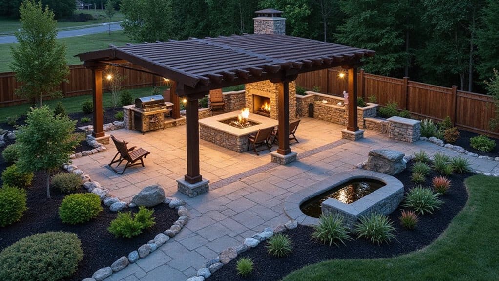 luxury outdoor living spaces