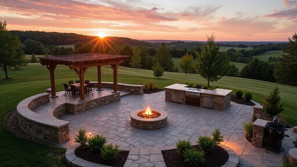 outdoor living design elements