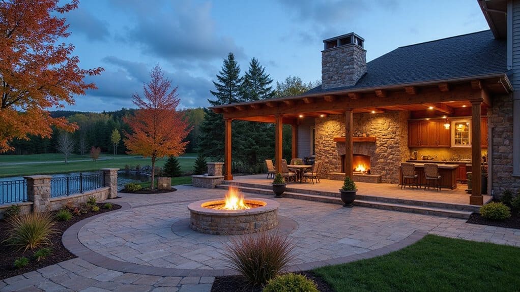 outdoor luxury living spaces