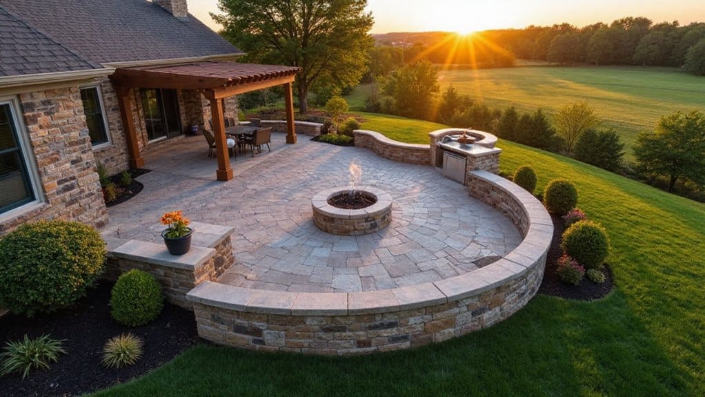 outdoor luxury living spaces