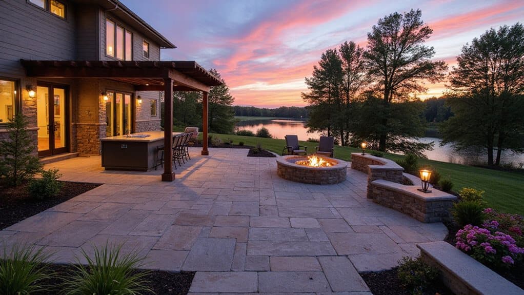 outdoor luxury living spaces