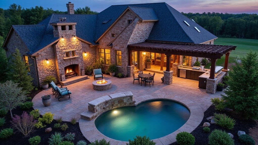 outdoor oasis luxury living