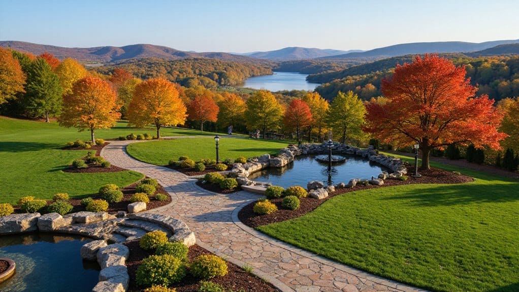 seasonal outdoor landscape design