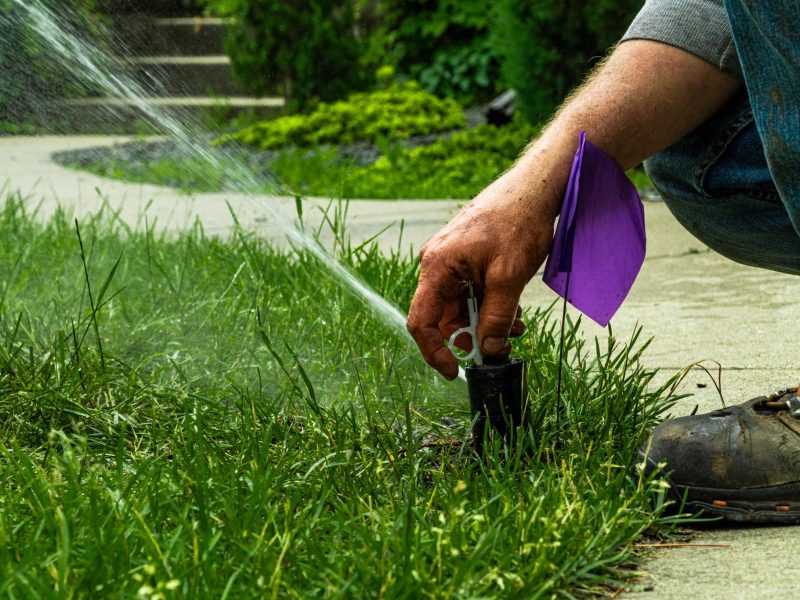 Irrigation Sprinkler Installation